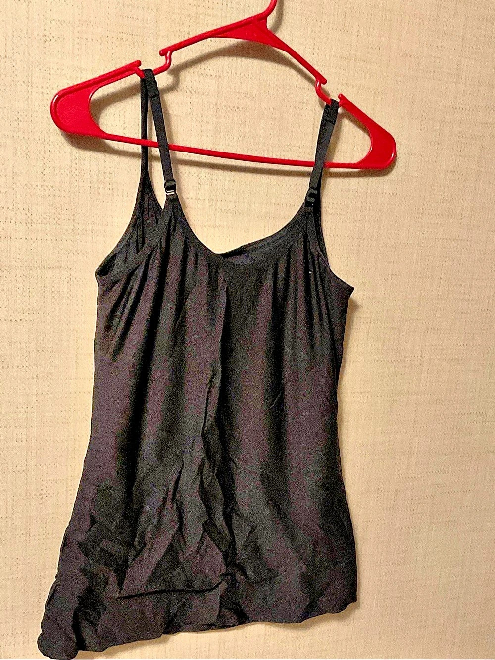 Flexees Long Length Shaping Cool Comfort Camisole Black 2XL/3XL